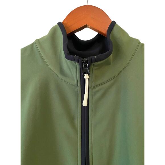 NWT Johnny Was Calme Endurance Mesh Full Zip Jacket XL Green Athletic Activewear - Picture 9 of 16